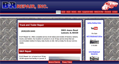 Desktop Screenshot of bandrrepairinc.com